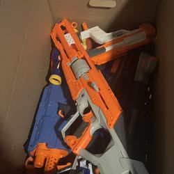 Box Of Nerf Guns
