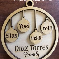 Personalized Ornaments