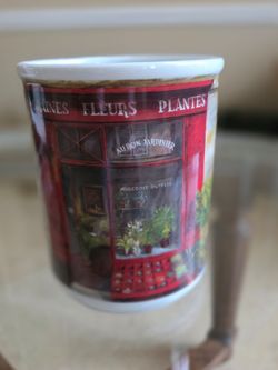 Cypress Home French Flower Shop Utensil Holder