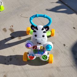 Zebra Sit And Stand Walker Toy