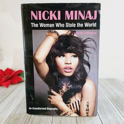 Nicki Minaj The Woman Who Stole the World An Unauthorized Biography by Lynette Holloway. Hardcover Book. ISBN: 978-1-62090-606-4. Copyright 2012.

Pre