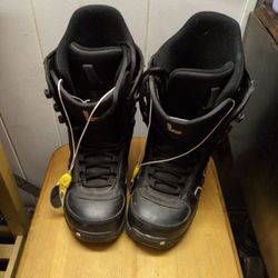Black Men's Invader Snow Boots Size 11 