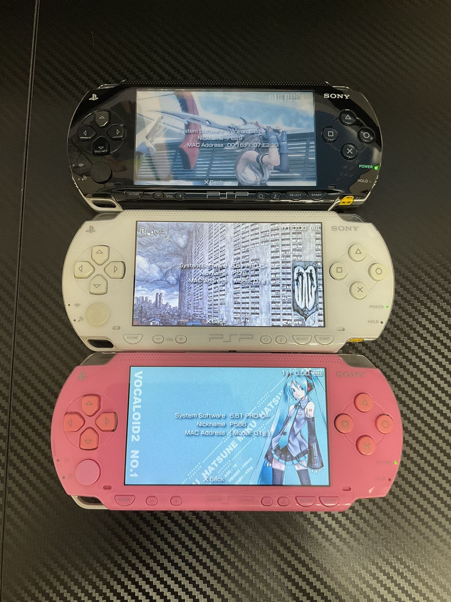 PSP 1000 Modded With Games