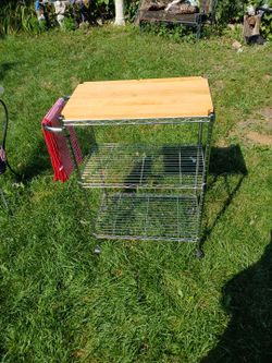Microwave Cart Or Kitchen Cart