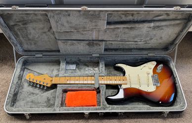 Fender American Stratocaster Electric Guitar with Hard Case