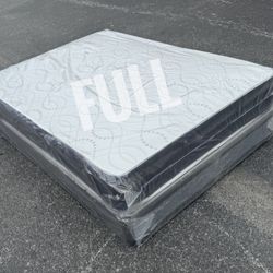 Full Size Mattress Set – Medium Comfort – Available Today 🚚
