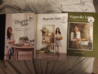 Brand New Magnolia Table Recipe Books 1-3
