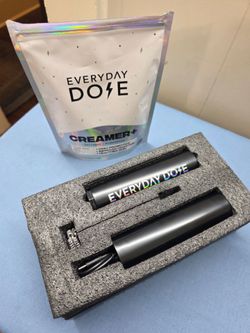 Everyday Dose Probiotic & Collagen Creamer + brand new frother