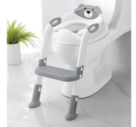 Brand New Potty Iraining Seat With Step Stool Ladder
