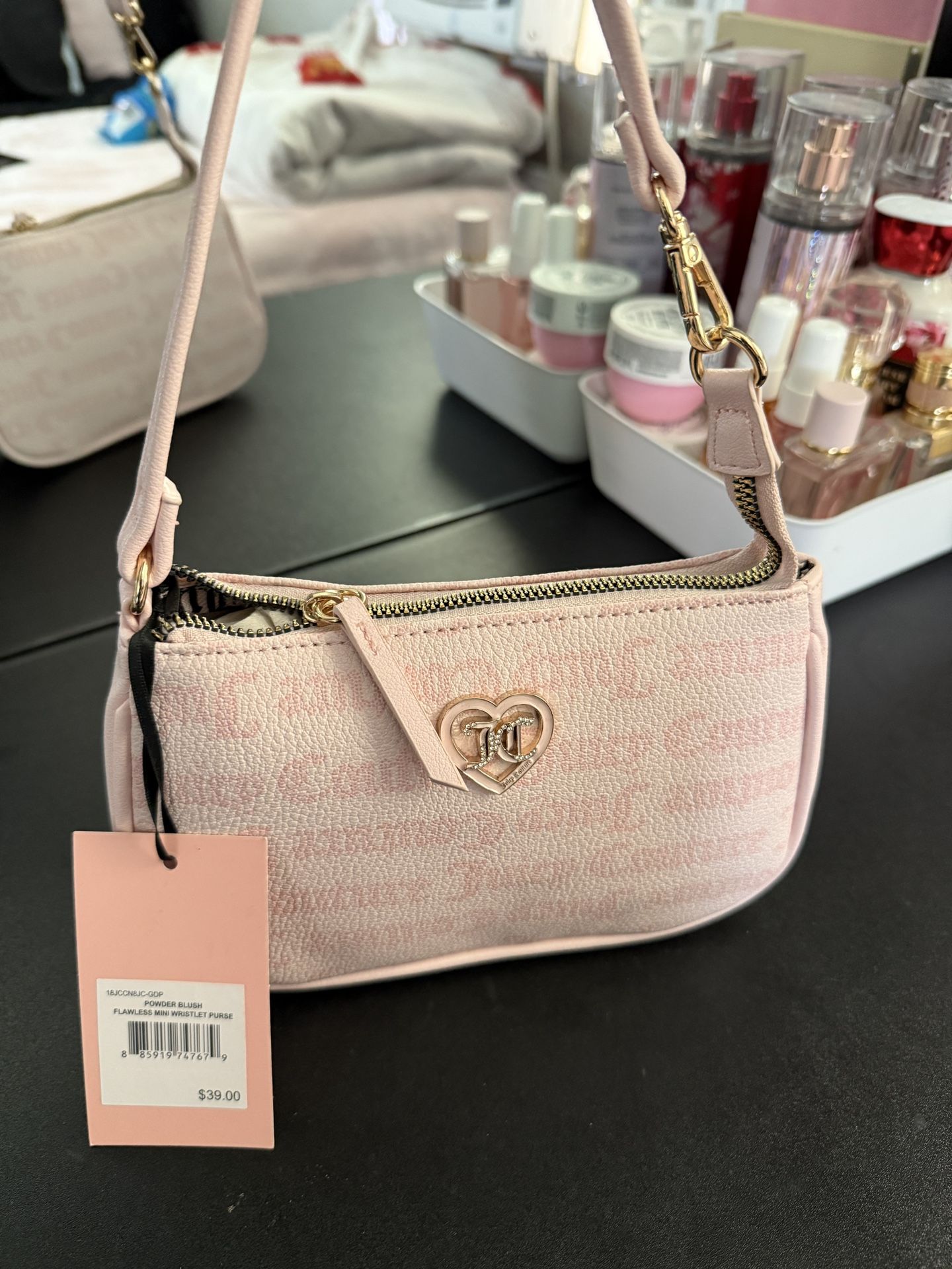 pink juicy couture shoulder bag