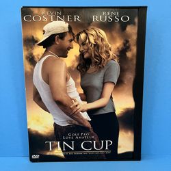 Tin Cup (DVD, 1996) Kevin Costner, Rene Russo | Romantic Sports Comedy Classic