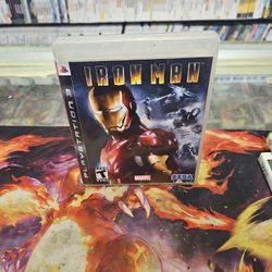 Iron Man (Sony PlayStation 3, 2008) CIB Tested