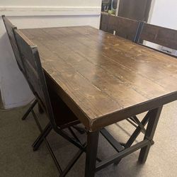Heavy Wood Table 