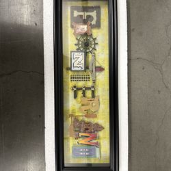 Disney’s Frontierland 3D Icon Letter Art by Dave Avanzino – Rare 2005 Edition