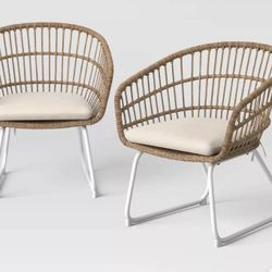 Set Of 2 Patio Chairs