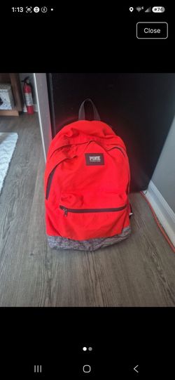 Pink victoria secret backpack