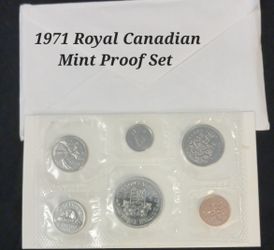 1971 Royal Canadian Mint Proof Set 