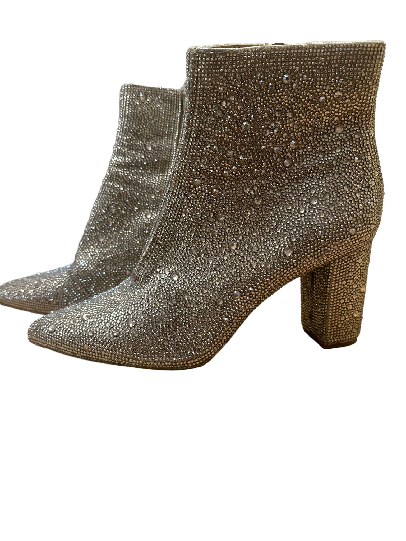 Gold Betsy Johnson Booties
