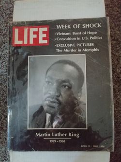 Life Magazine MLK April 12th 1968