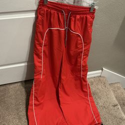 Red Baggy Pants