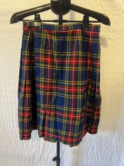 Jedburgh Kiltmakers Pure New Wool Scottish Tartan Kilt Size 12