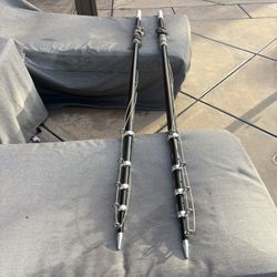 Taco Telescopic Outriggers 18’ X  1 1/2” Black/Silver