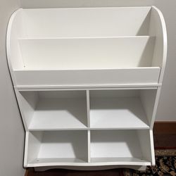 Toddler Book Toy Shelf