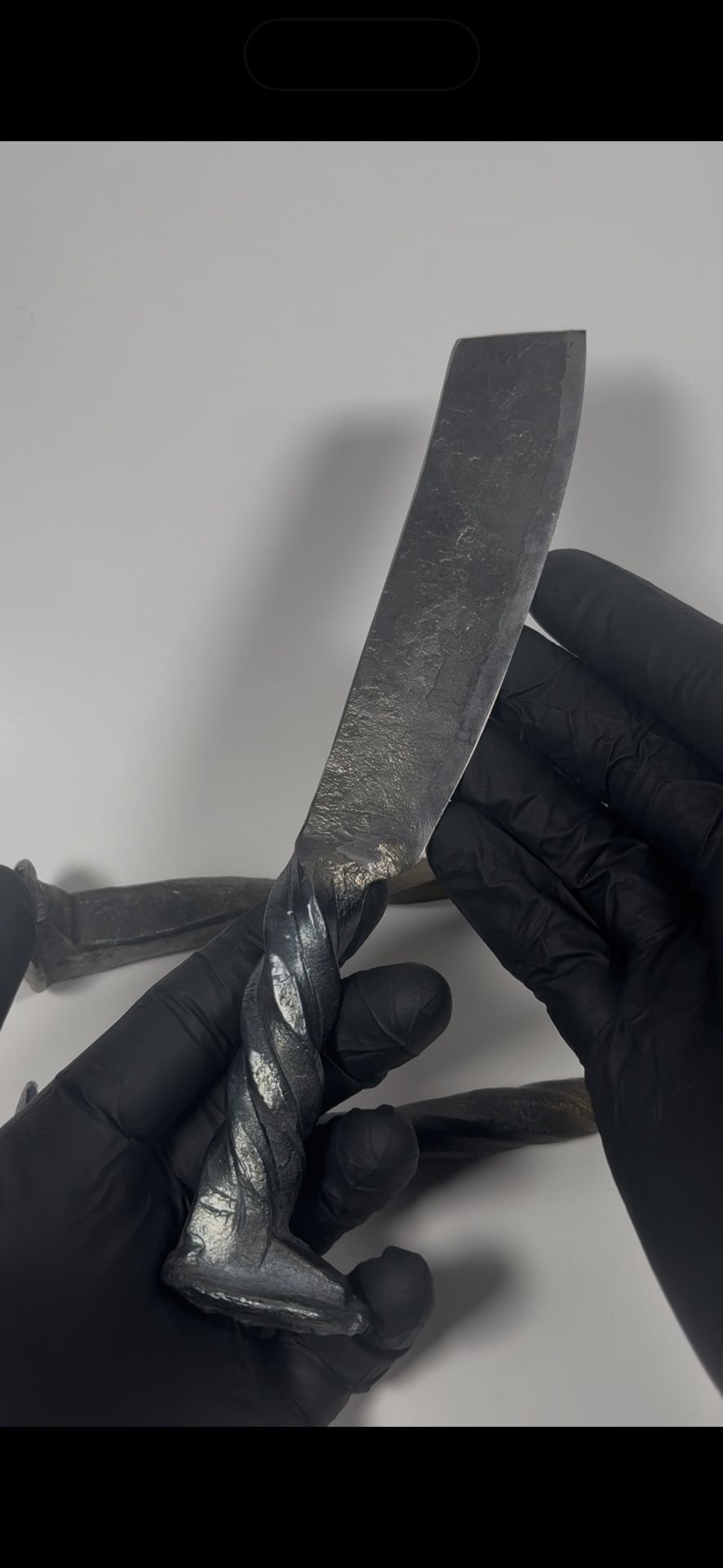 Railroad Spike Cleaver
