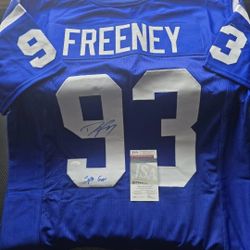 Dwight Freeney Signed Jersey W/JSA COA 