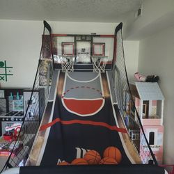 Indoor Electric Dual Basketball Hoop