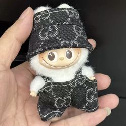 Labubu Pin For Love Gucci Outfit