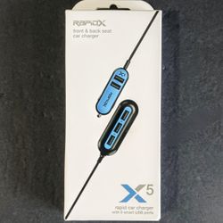 RapidX X5 Car Charger with 5 USB Ports (Brand New)