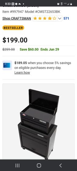 Complete Craftsman Garage Setup!