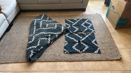Nate Burkes, Full Comforter Set Navy Blue