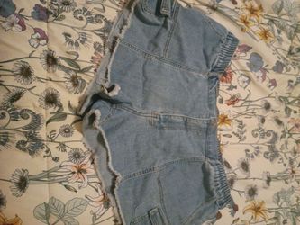 Light Wash Denim Cutoff Shorts size XXXL
