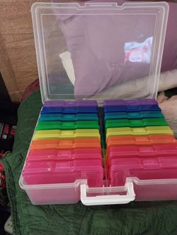 16 Multi Color Storge Box Good For Pens Crafts Etc 20 Dollars 