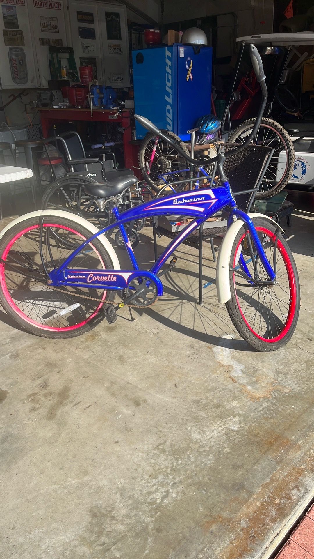 Red /white and Blue Schinww Bicycle