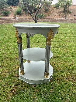 Table ~3ft tall 2 ft diameter