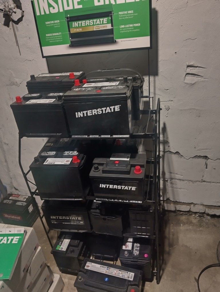 New Car and Truck Batteries