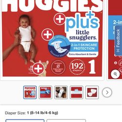 Huggies size 1