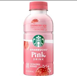 Starbucks Pink Drink Strawberry Acai 12 Pack