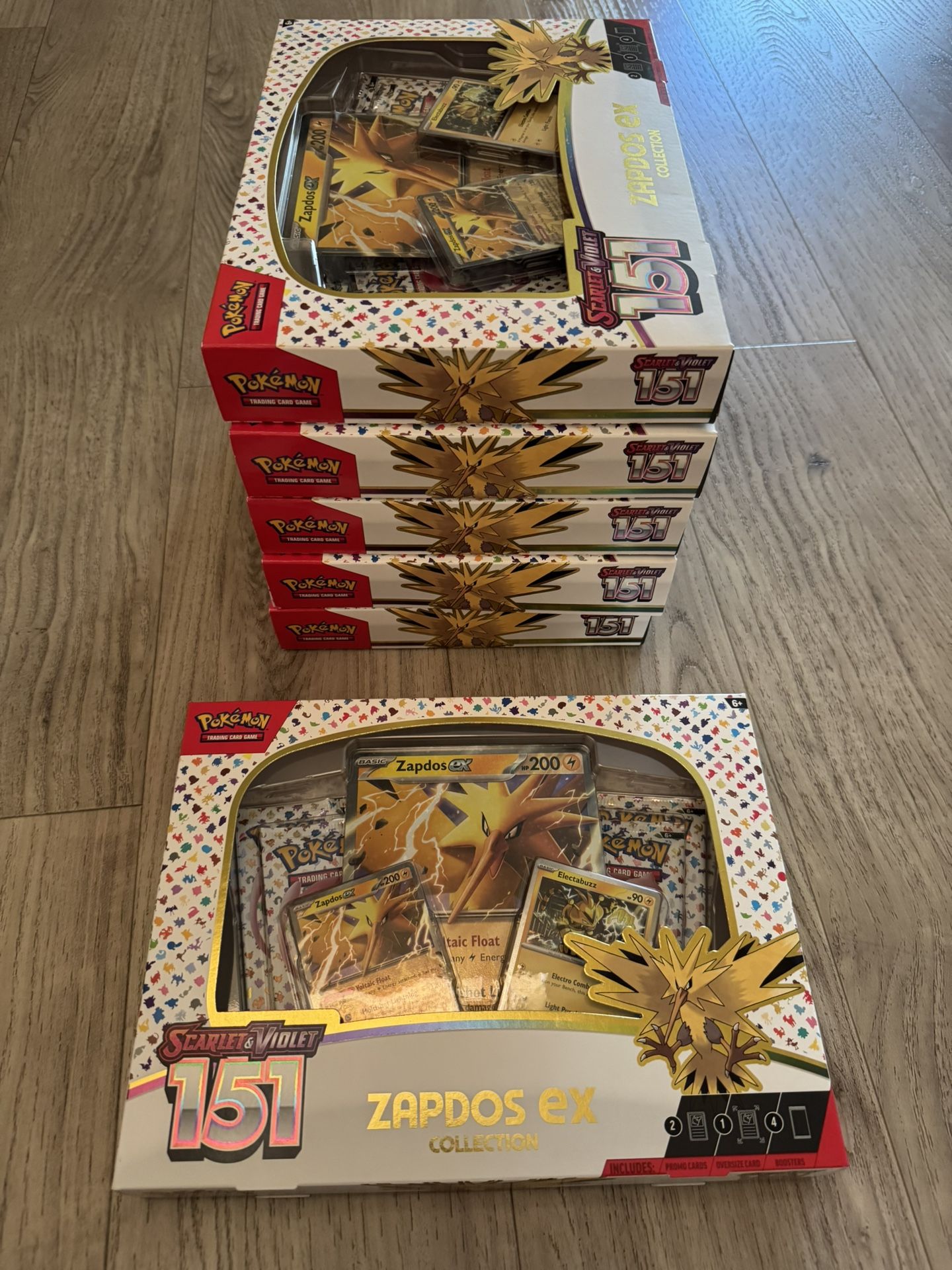 Pokemon 151 Zapdos ex Collection