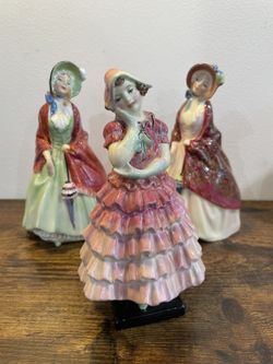 Royal Doulton Collectible Figurines (set Of Three)