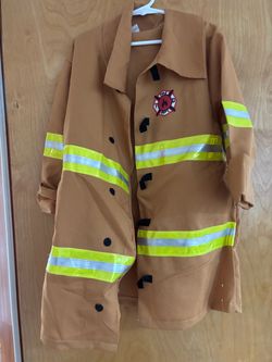 Kids fireman coat size medium