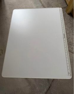 2 pc Fold Up Craft Table "Americrafters"White top, black legs.