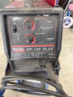 Lincoln SP-125 Plus Mig Welder and Cart