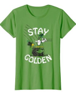 Brand New Peanuts Snoopy St Patrick's Day T-shirt