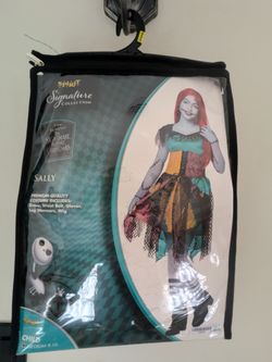 Signature Collection. The Nightmare Before Christmas Sally Costume for Kids (Size: Medium 8-10)
