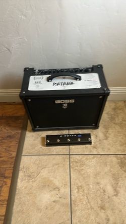Boss Katana MKII guitar amp XSONIC footswitch