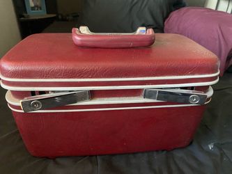 Samsonite Vintage Train bag Vanity make-up